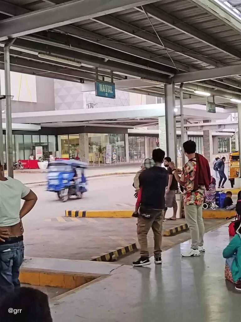 The terminal bound for Naval in Robinson's Place Ormoc City.
