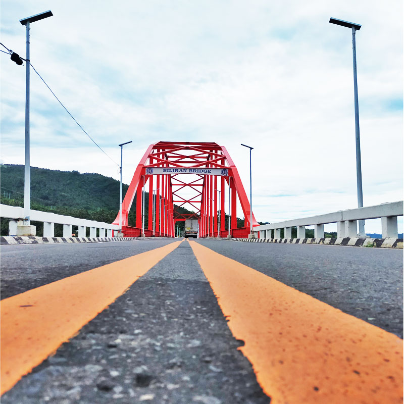 Perfect photo of the Biliran Bridge.