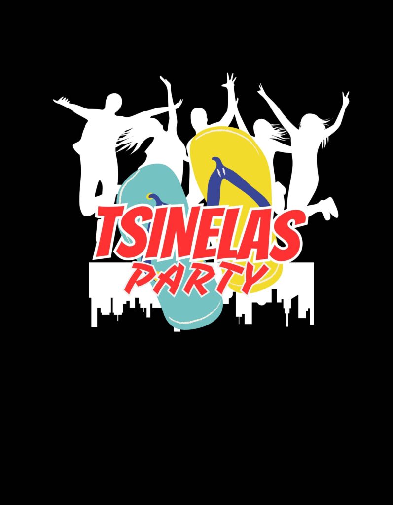 Tsinelas Party Free Design unisex.